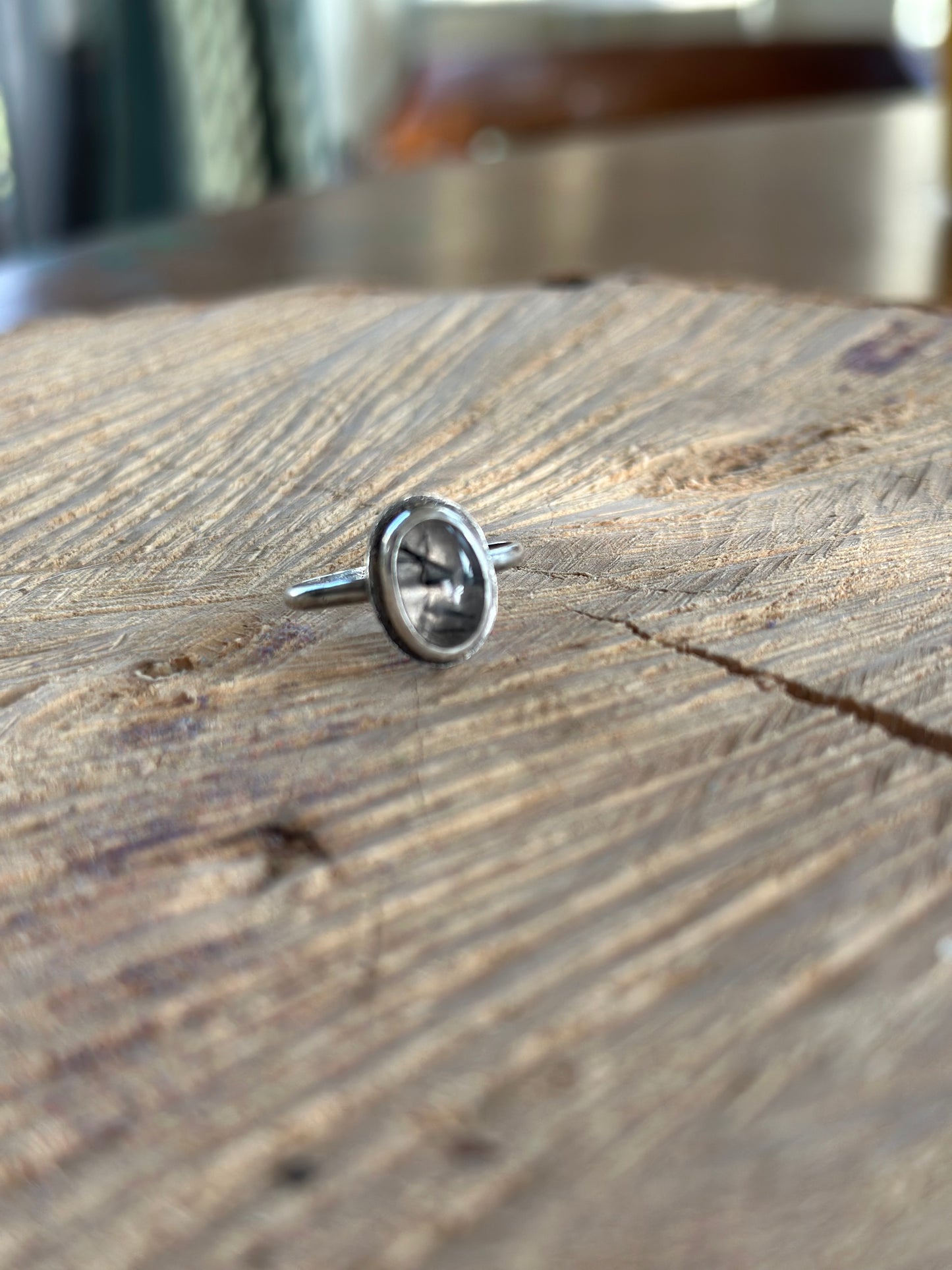Rutilated Quartz Stacker Ring