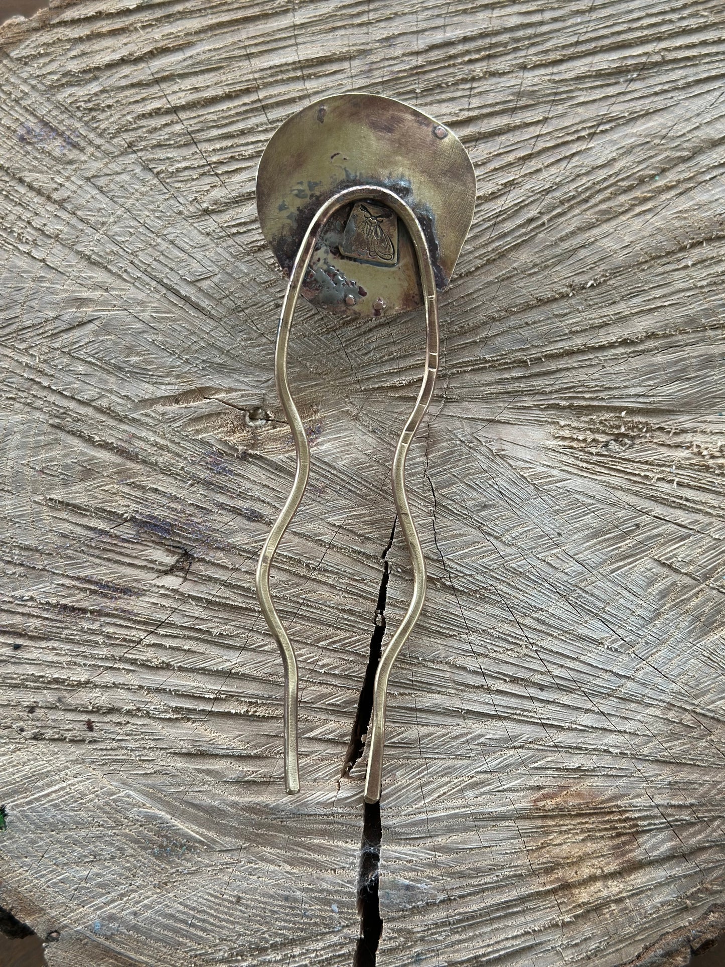 Barnacle and Scallop Hair pin