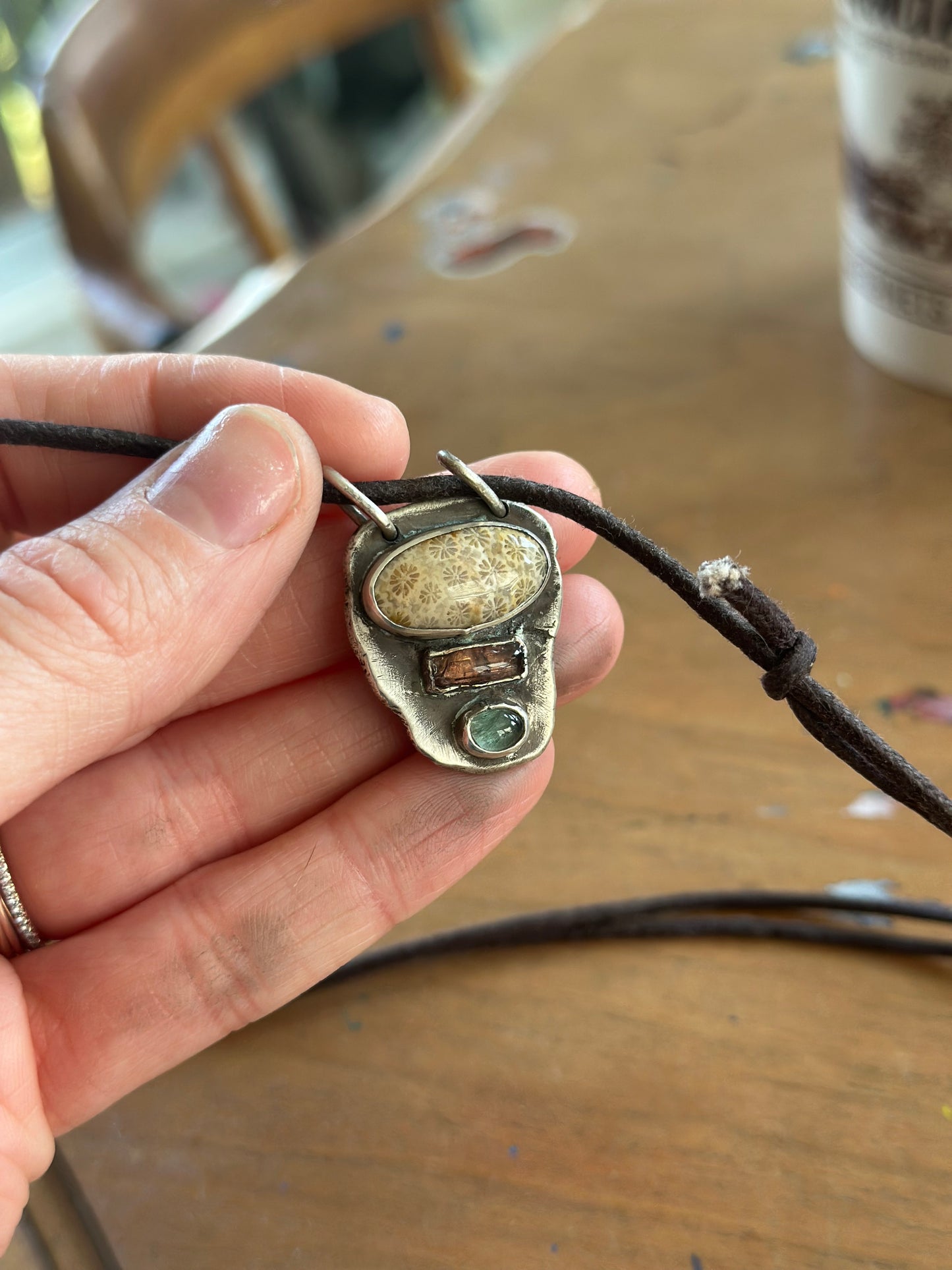 Treasure Trove Recycled Silver Necklace