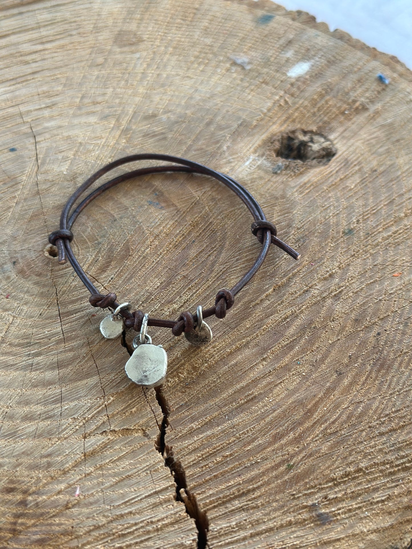 Rutilated Quartz Layering Bracelet