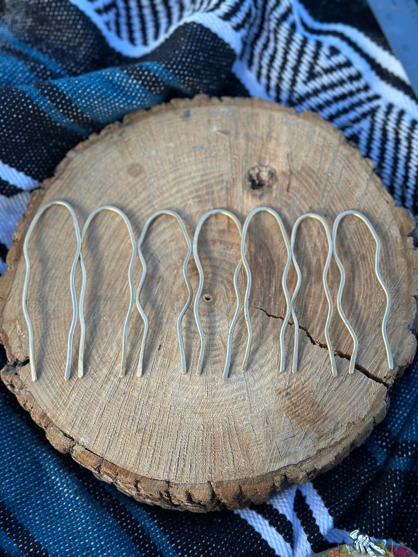 Classic Medium Brass Hair Pin