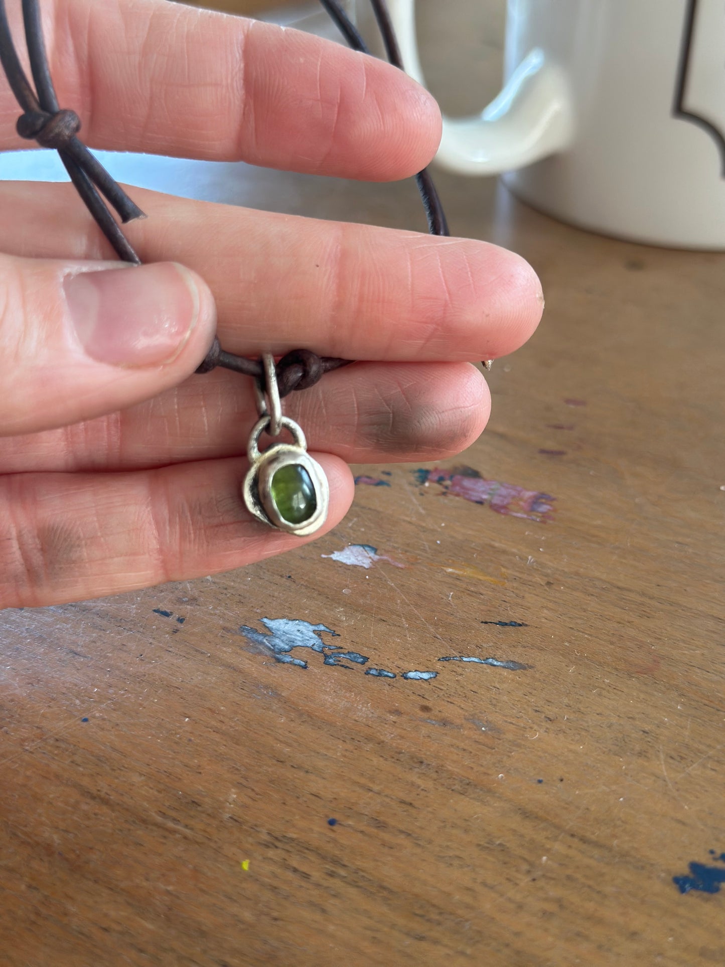 Peridot Layering Bracelet