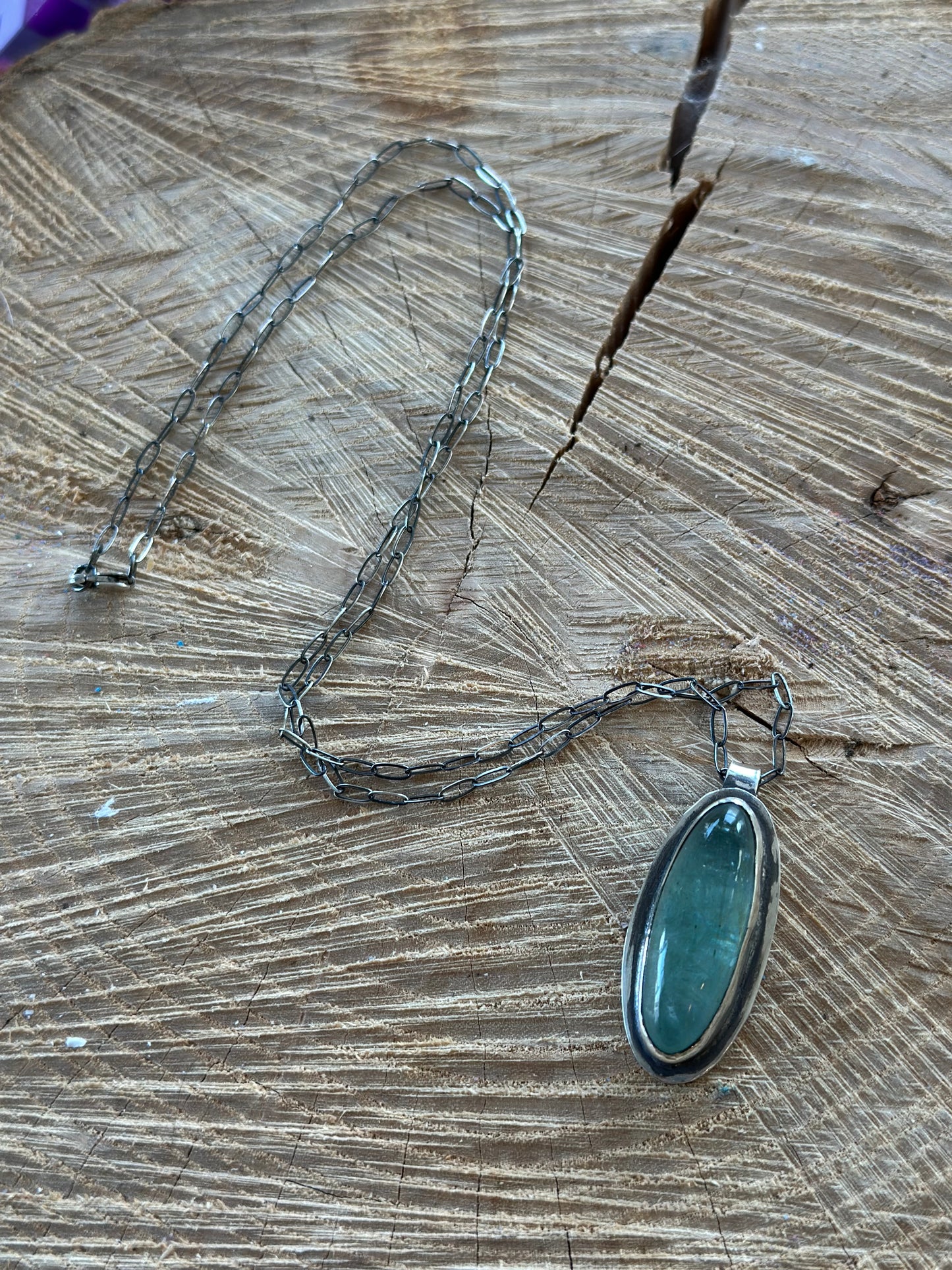 Aquamarine Pendant Necklace