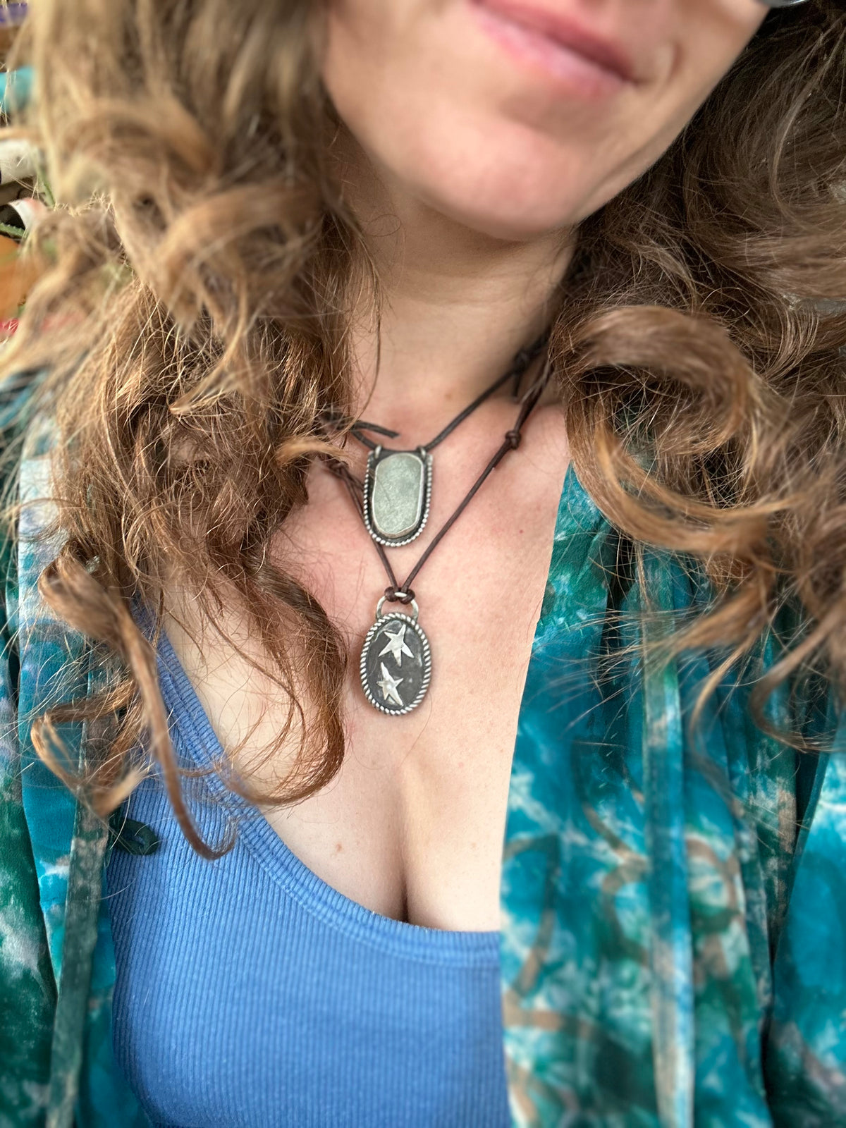 Folksy Star Necklace
