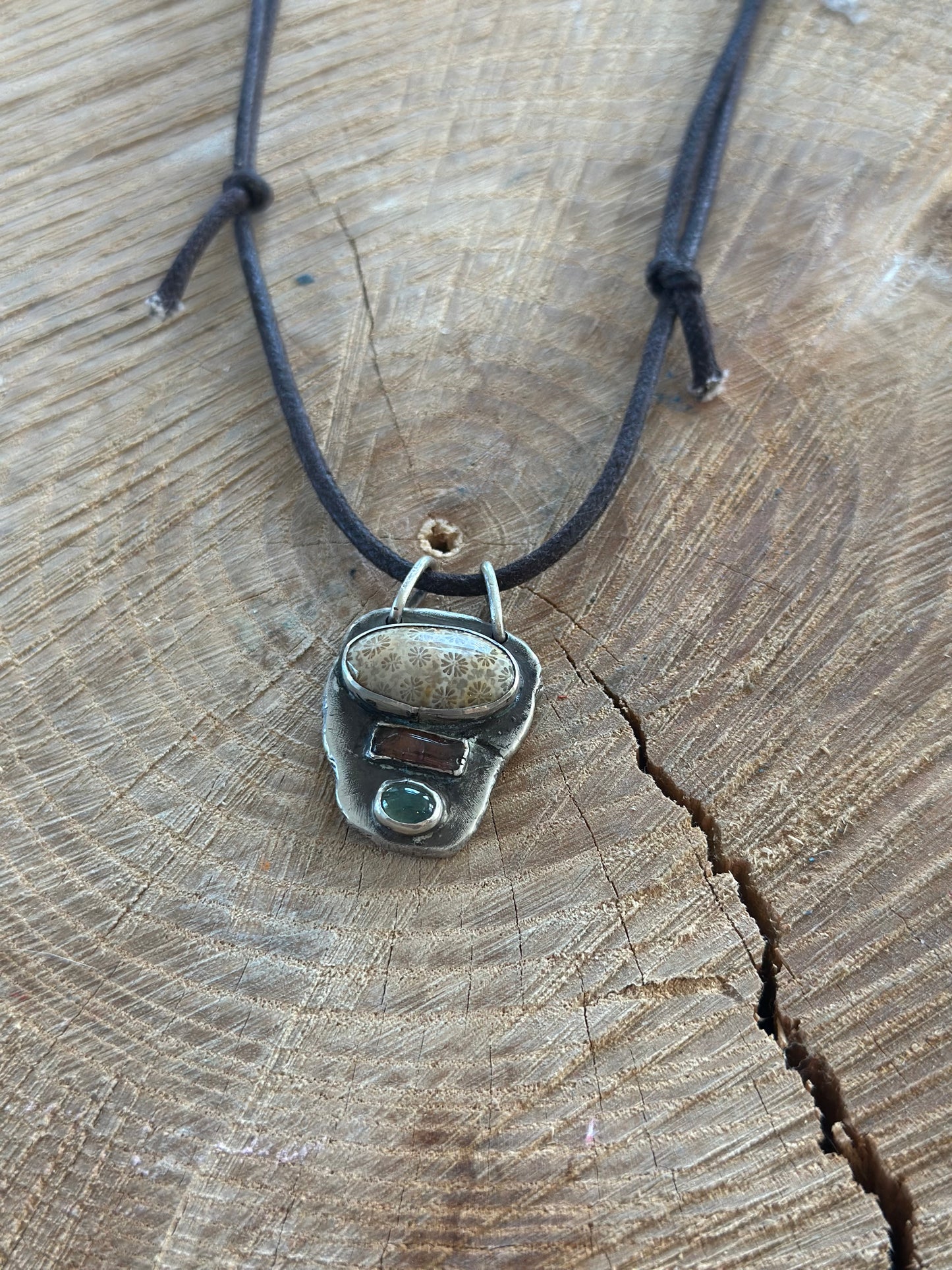 Treasure Trove Recycled Silver Necklace