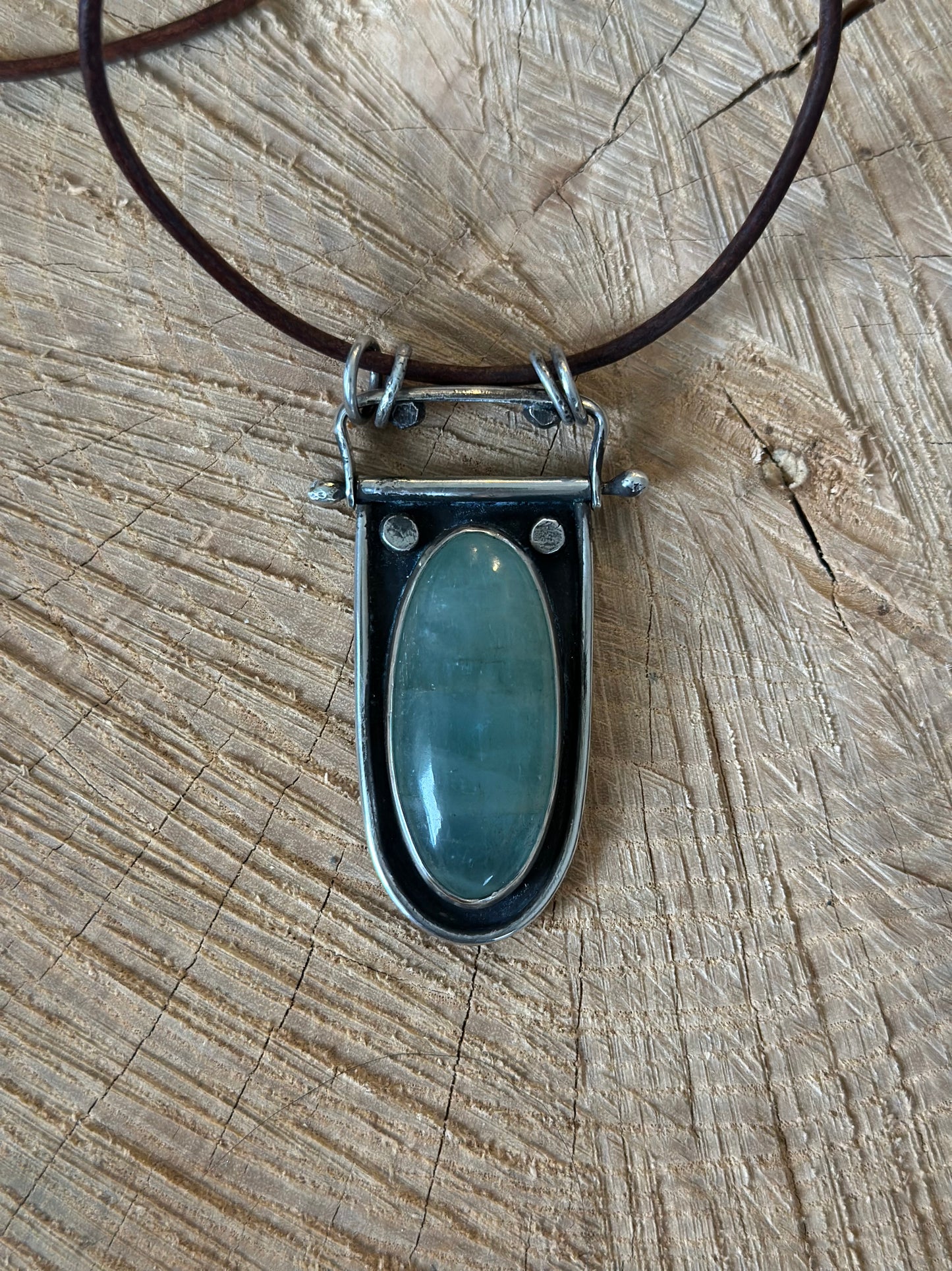 Aquamarine necklace