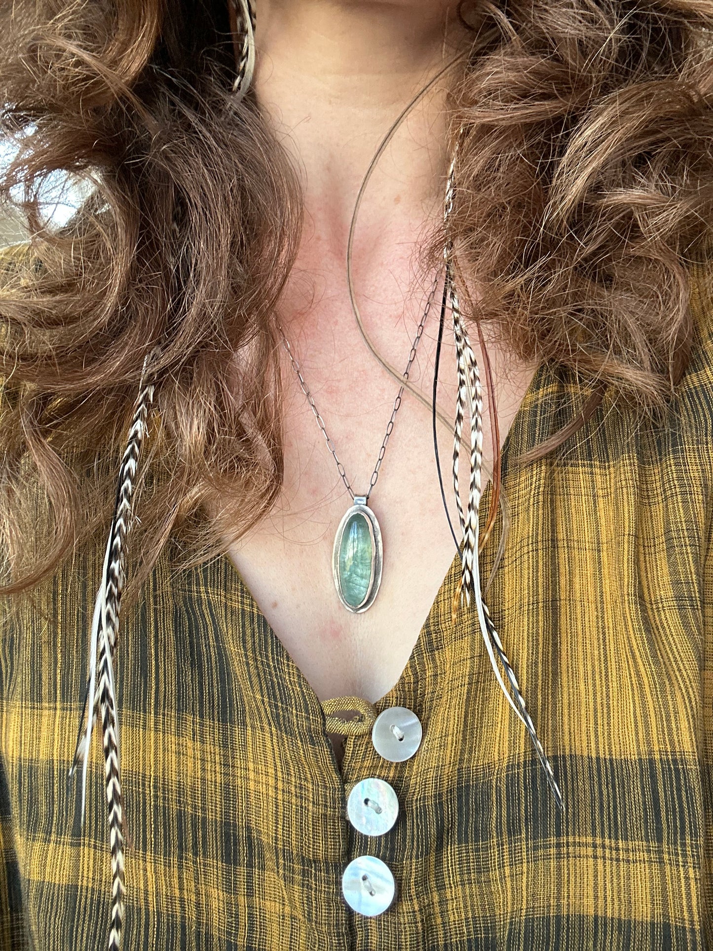 Aquamarine Pendant Necklace
