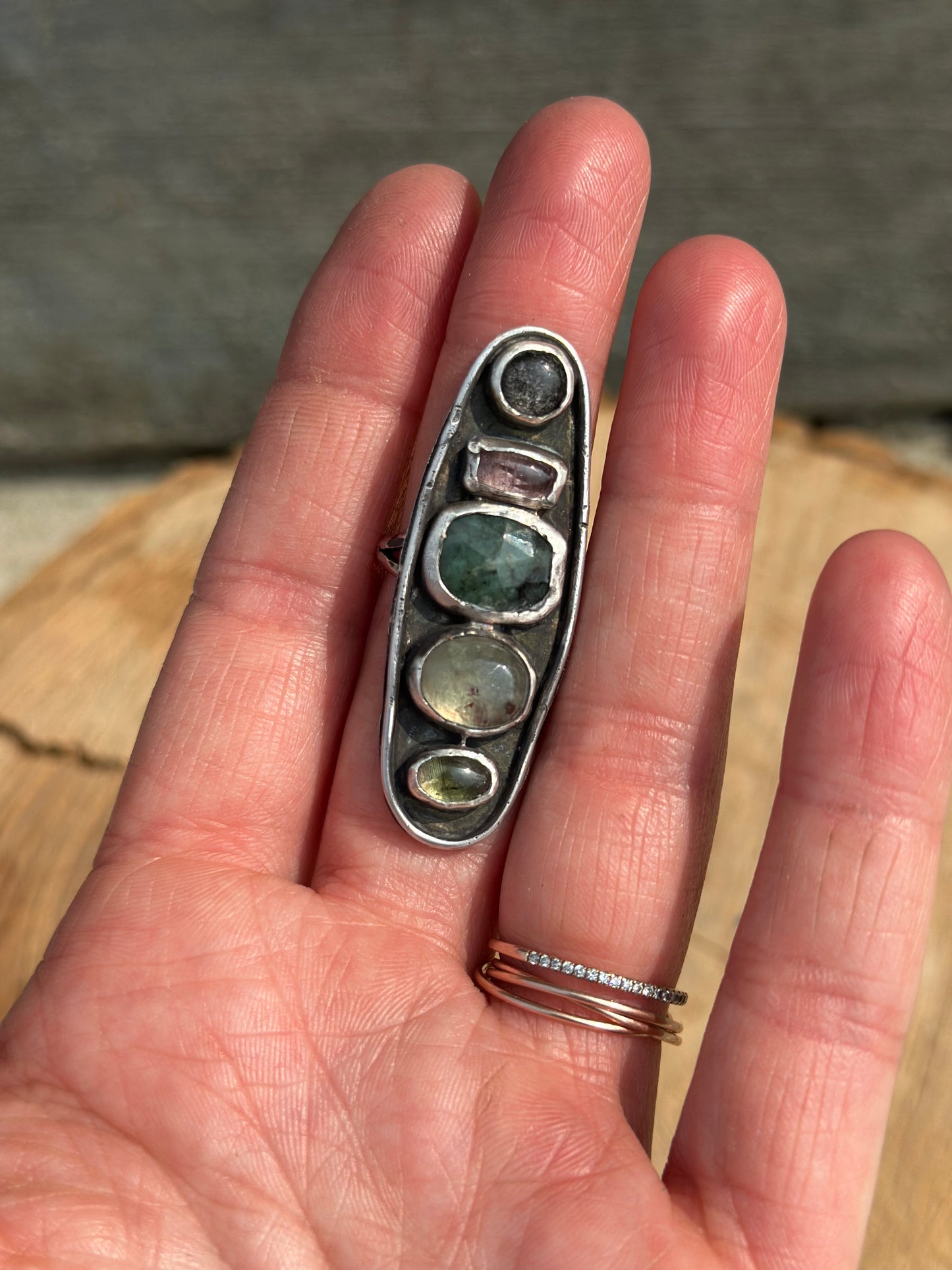 Mosaic Statement Ring