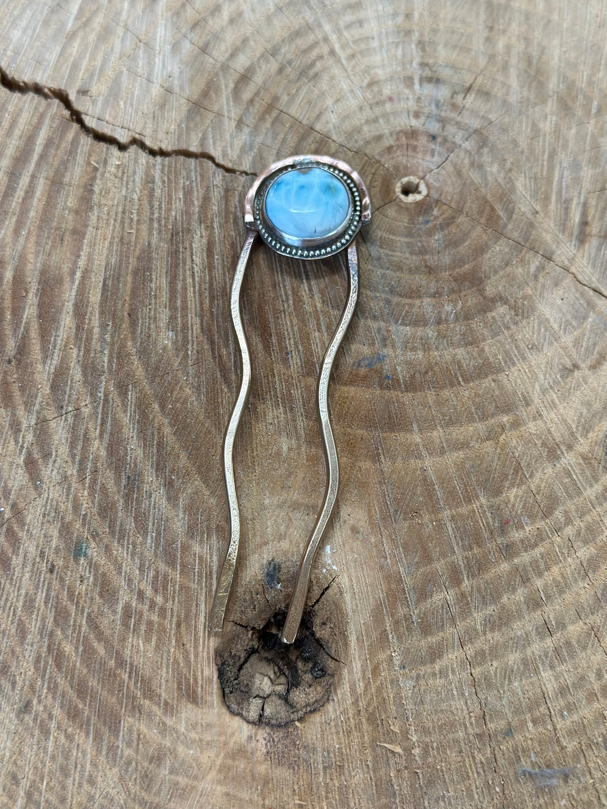 Larimar Hair Pin