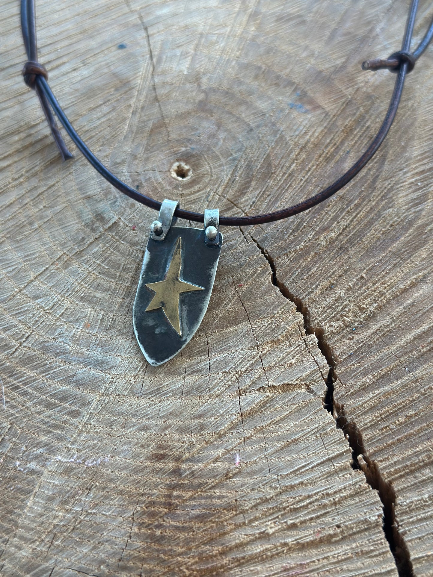 Folksy Star Necklace