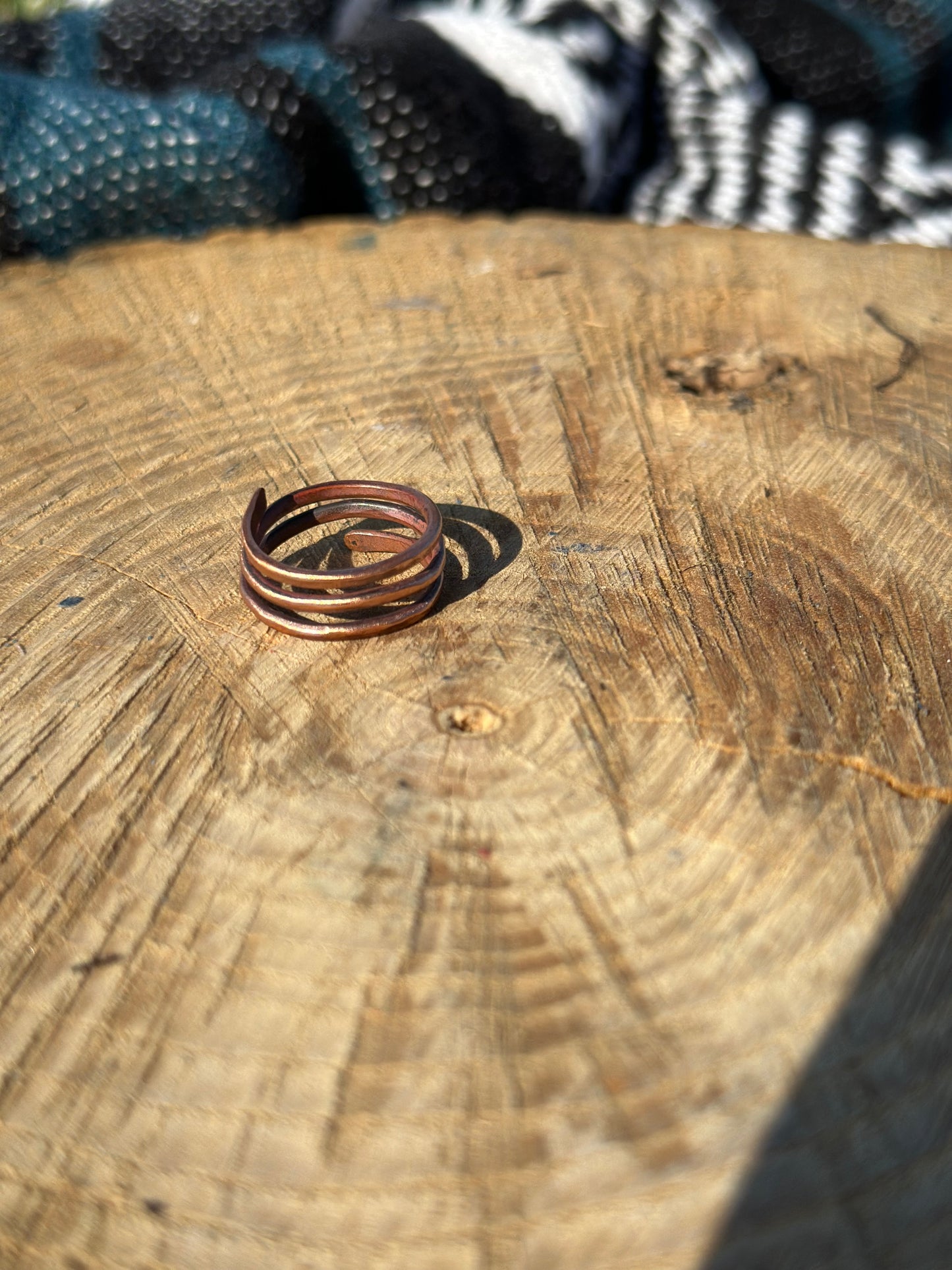 Adjustable Copper Ring Size 5.25