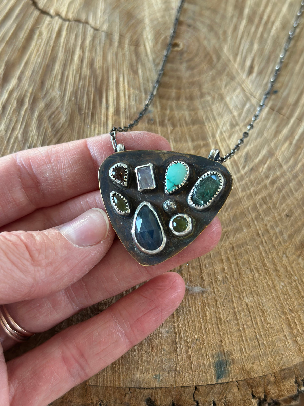 Mosaic Treasure Necklace