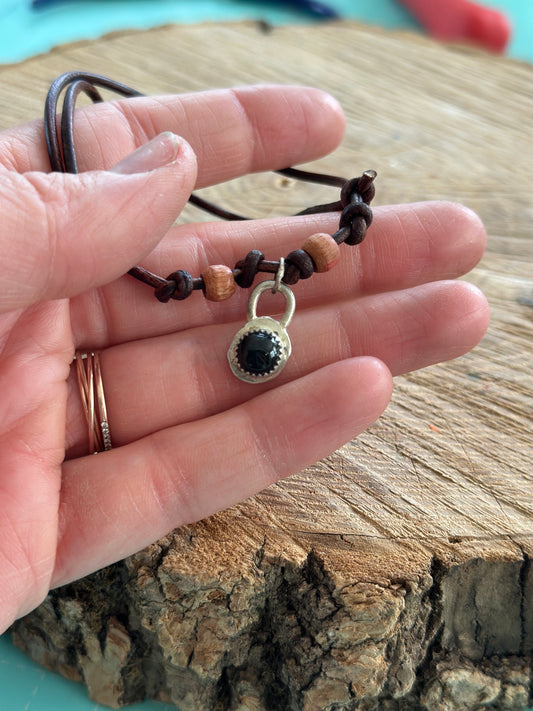 Black Onyx Stacking Bracelet