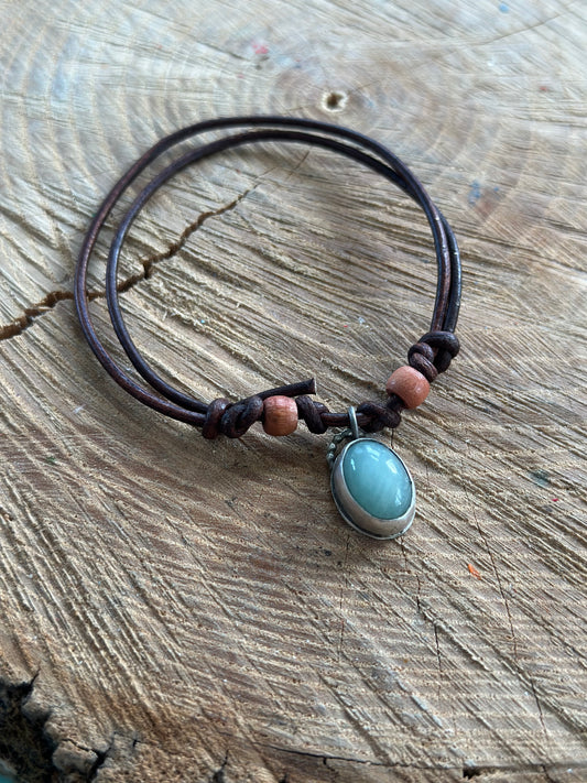 Aquamarine Layering Bracelet