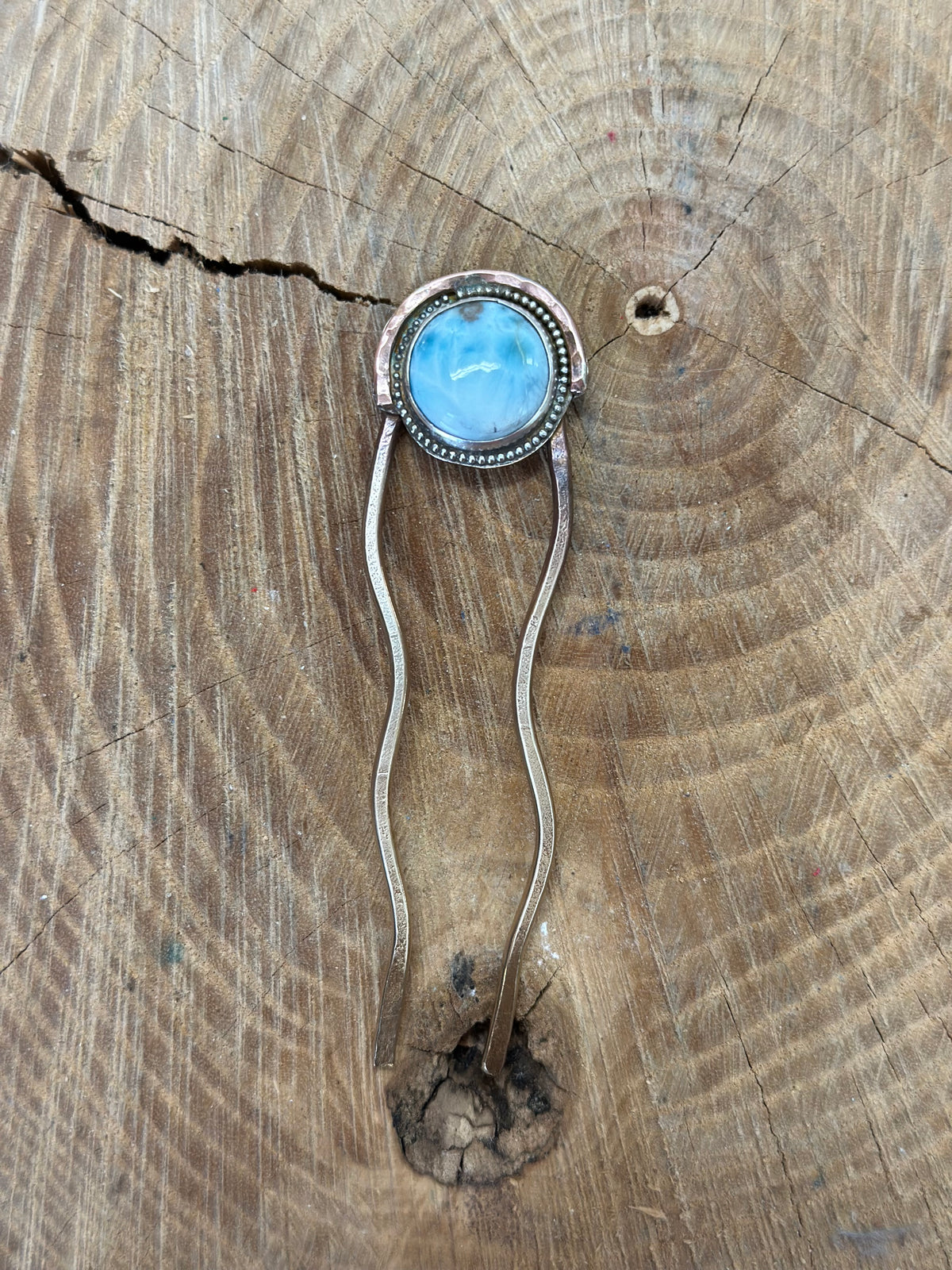 Larimar Hair Pin