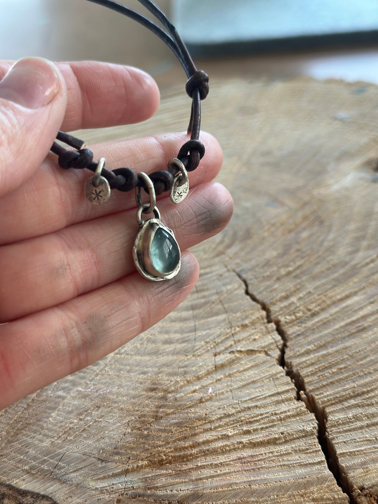 Aquamarine Layering Bracelet