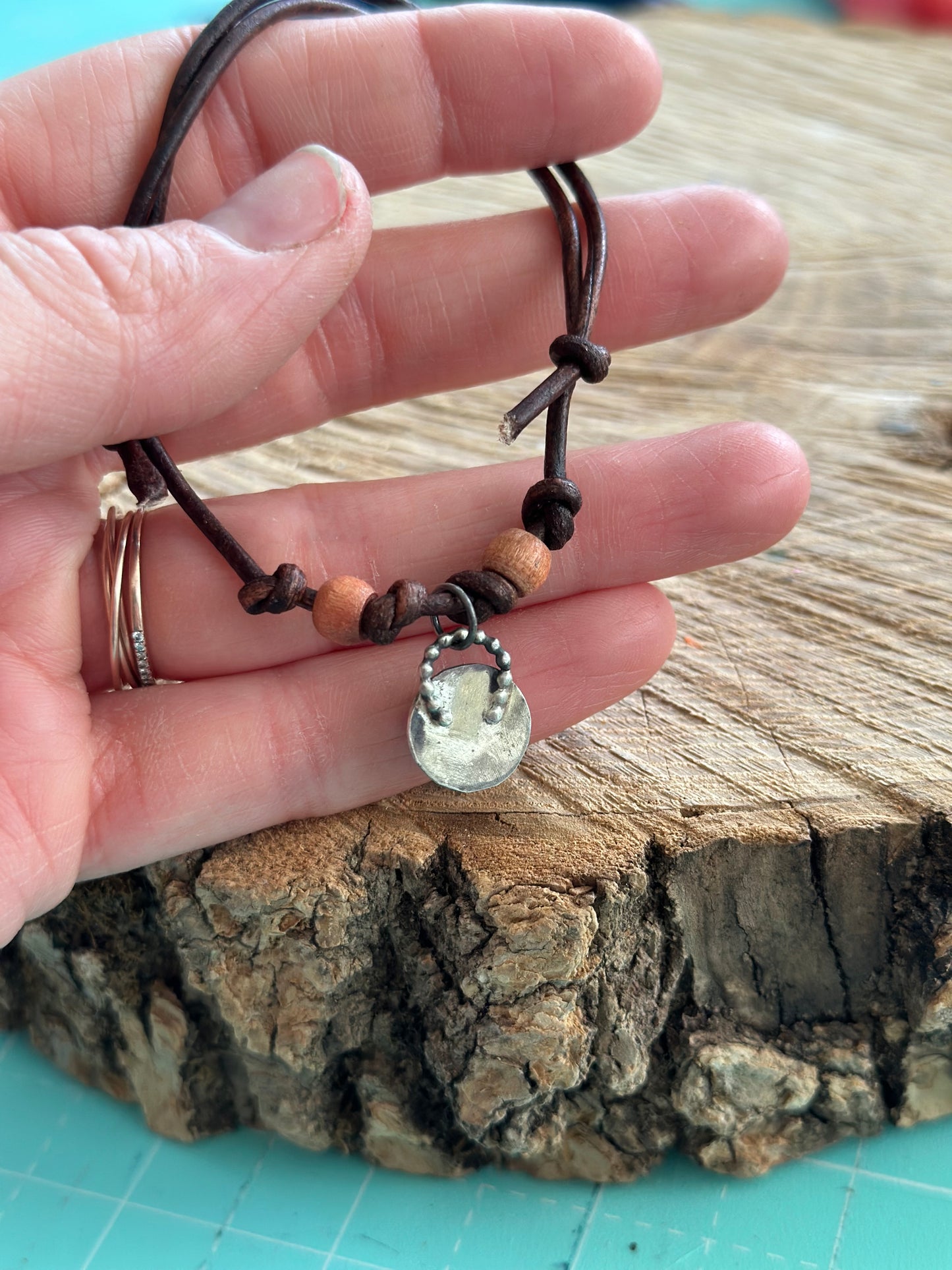 Rutilated Quartz Stacking Bracelet