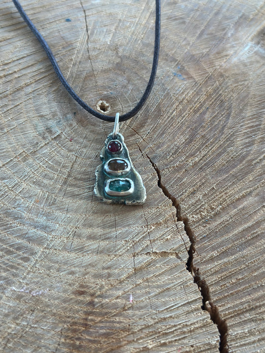 Treasure Trove Recycled Sterling Silver Necklace