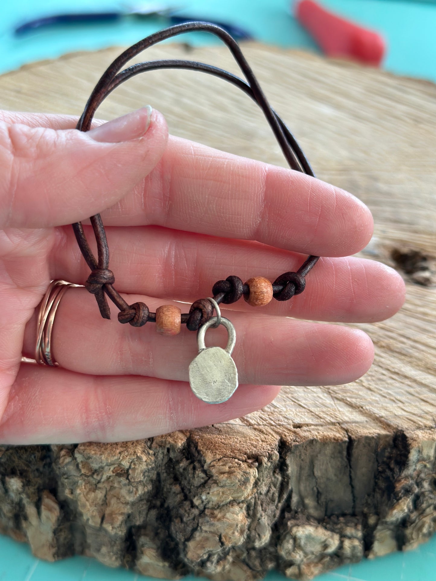 Rutilated Quartz Stacking Bracelet