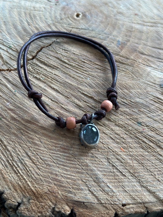 Rutilated Quartz Stacking Bracelet