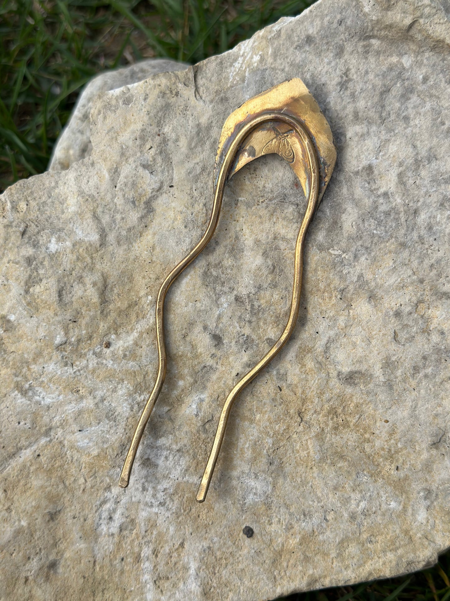 Mosaic Statement Hair Pin