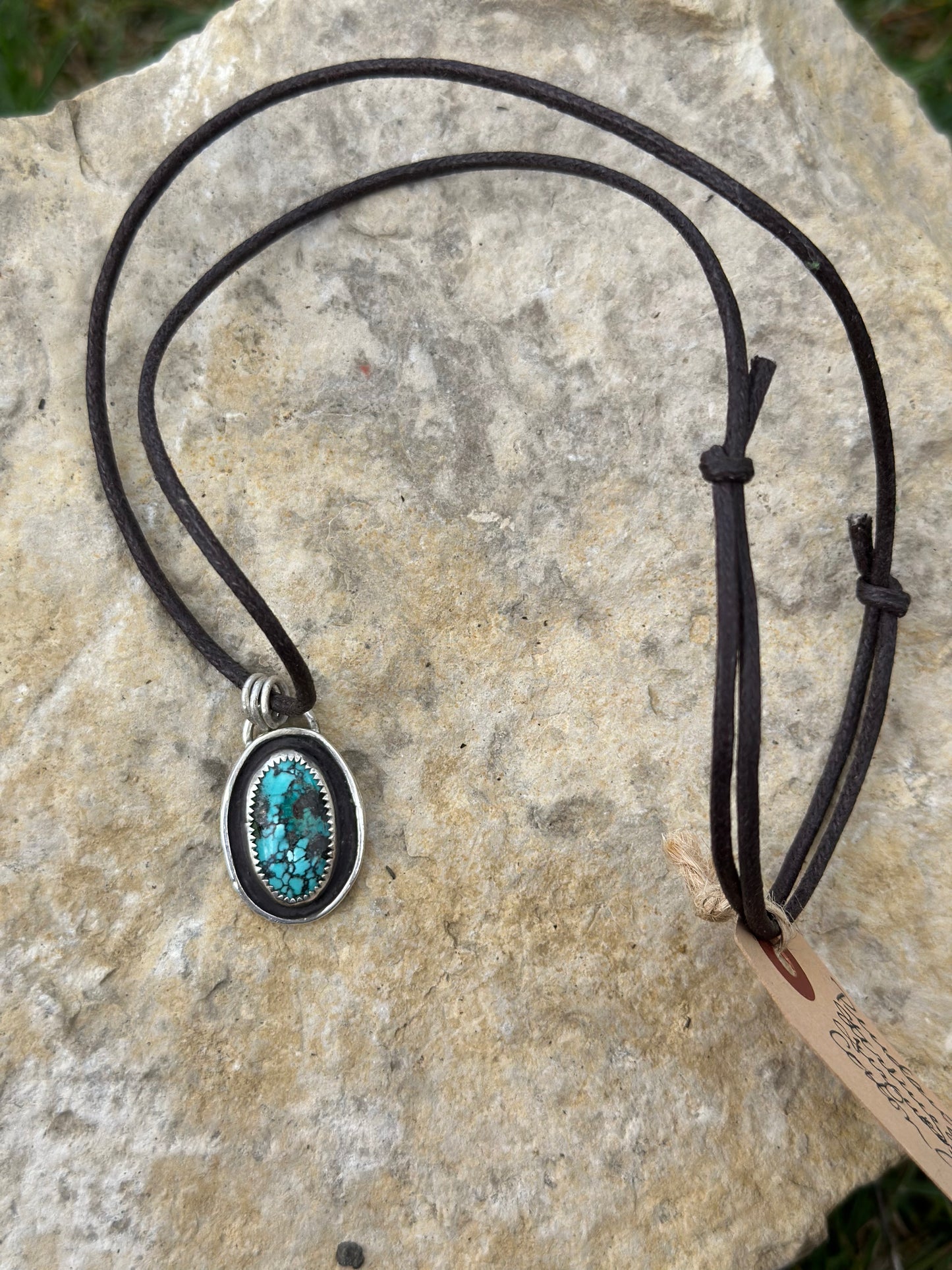Turquoise and Sterling Silver Necklace