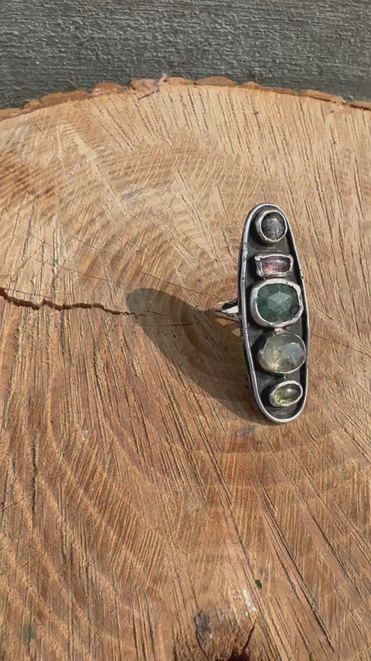 Mosaic Statement Ring