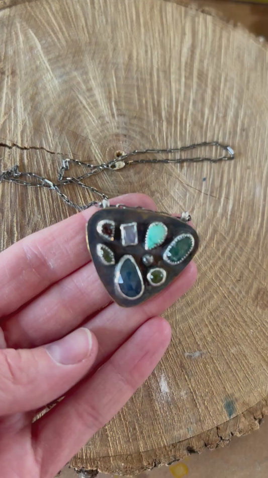 Mosaic Treasure Necklace